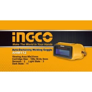 AHM112 Auto Darkening Welding Goggles with DIN 16 Protection
