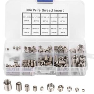 GSK CUT 150 Pcs Stainless Steel Helicoil Thread Repair Kit