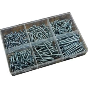 GSK CUT 300 Pcs Chipboard and Drywall Screw Assortment Kit