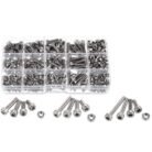 GSK CUT 280 Pcs Stainless Steel Allen Bolt and Nut Assortment Kit