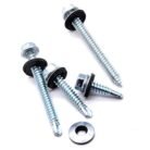 GSK CUT 200 Pcs Self Drilling Screw Assortment Kit with EPDM Washer Screws