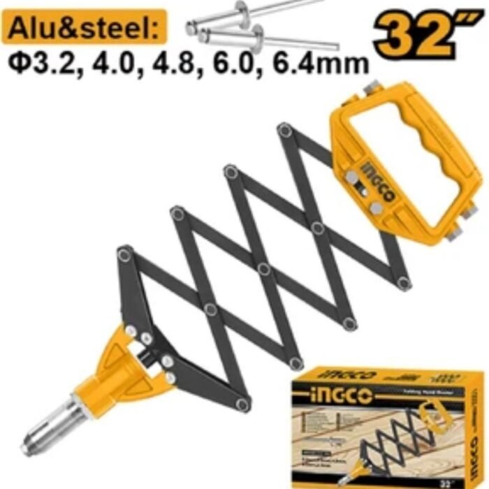HFOR321 32 Inch Folding Hand Riveter Pop Rivet Gun