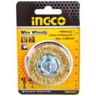2 Inch 50mm Brass Wire Wheel Brush with 1/4 Inch Shank