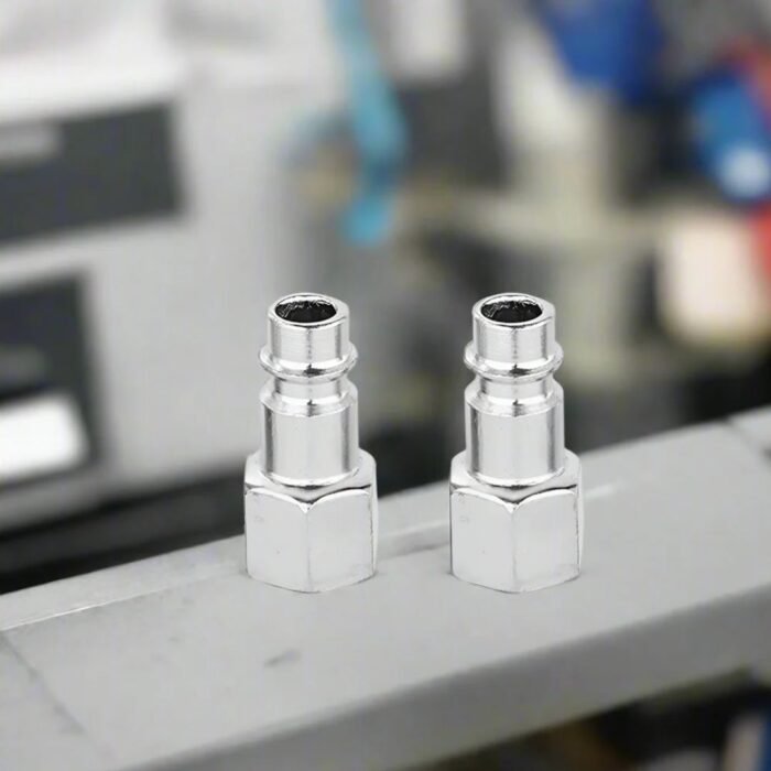 2 Pcs Quick Release Air Hose Coupler BSP Thread Set 2 Pcs Quick Release Air Hose Coupler BSP Thread Set