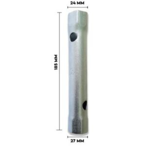 GSK CUT 24x27mm Chrome Plated Tubular Box Spanner