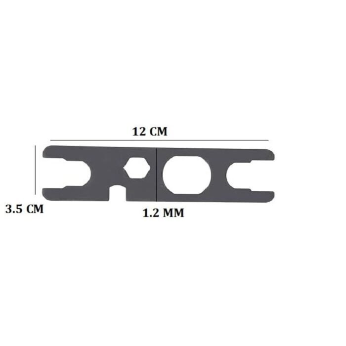 GSK CUT Double End Self-Tightening Rivet Gun Spanner Wrench GSK CUT Double End Self-Tightening Rivet Gun Spanner Wrench