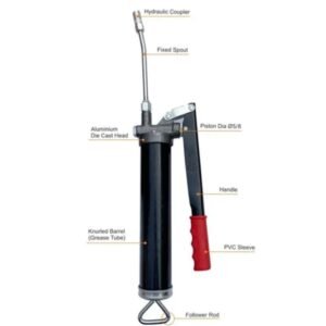 Prima G-507 14oz Manual Lever Action Grease Gun 2000 PSI