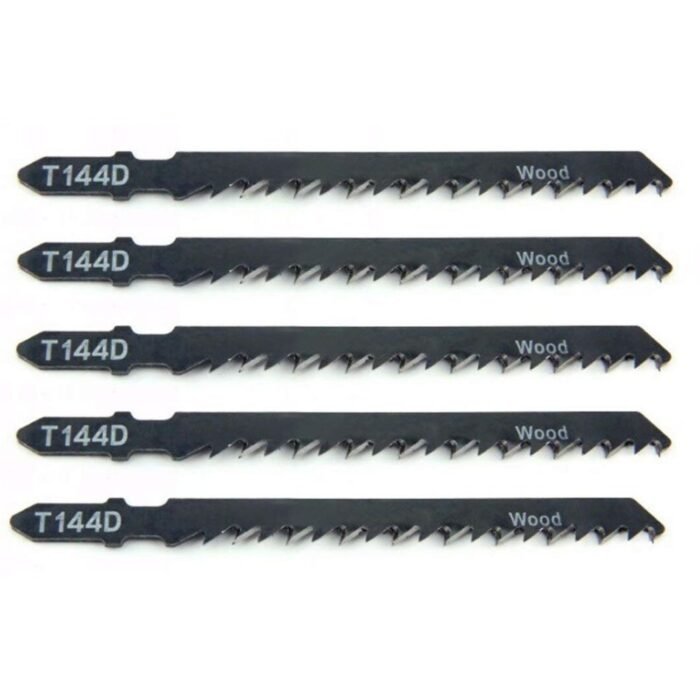 GSK CUT T144D High Carbon Steel T-Shank Jigsaw Blades Pack of 5