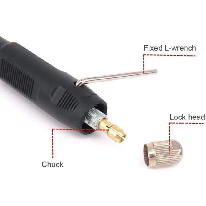 Dearmei 130W Variable Speed Mini Electric Die Grinder with 3.2mm Chuck