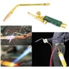 Hanbon 39106 Brass LPG Gas Blow Torch with Green Plastic Handle