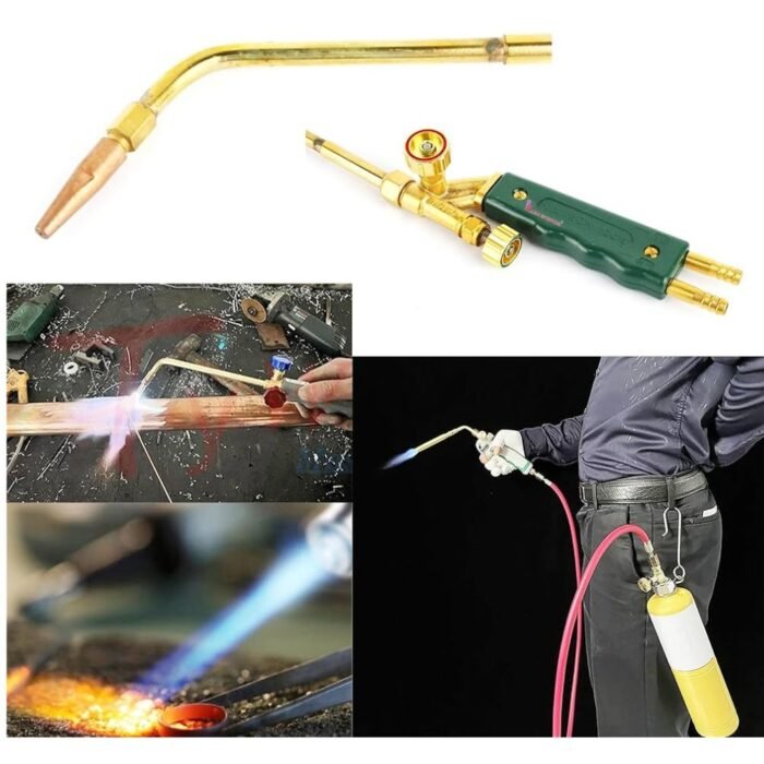 Hanbon 39106 Brass LPG Gas Blow Torch with Green Plastic Handle Hanbon 39106 Brass LPG Gas Blow Torch with Green Plastic Handle