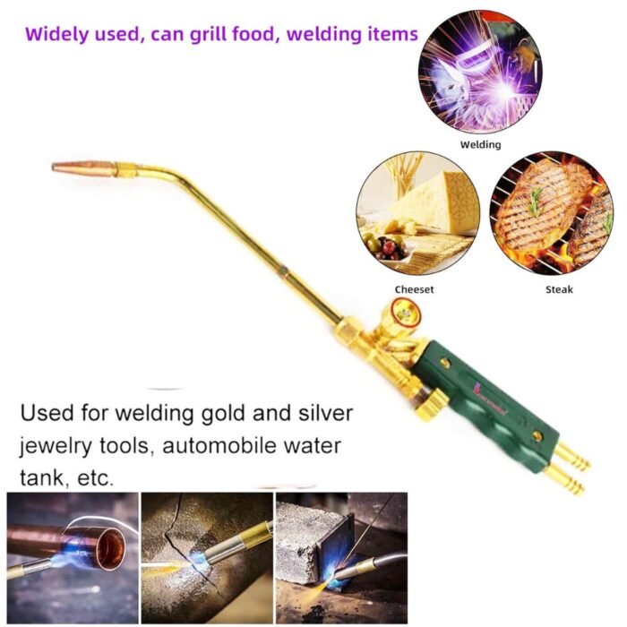 Hanbon 39106 Brass LPG Gas Blow Torch with Green Plastic Handle Hanbon 39106 Brass LPG Gas Blow Torch with Green Plastic Handle