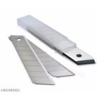 GSK CUT 18mm Stainless Steel Snap-Off Utility Knife Replacement Blades Pack of 10
