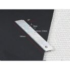 GSK CUT 18mm Stainless Steel Snap-Off Utility Knife Replacement Blades Pack of 10