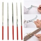 GSK CUT 5 Piece Diamond Needle File Set 3 x 140mm with Ergonomic Handles