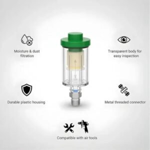 JADEVER JDFF2602 Pneumatic Air Filter for Compressed Air Systems