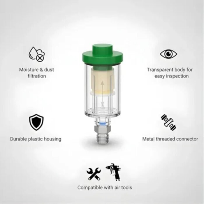 JADEVER JDFF2602 Pneumatic Air Filter for Compressed Air Systems JADEVER JDFF2602 Pneumatic Air Filter for Compressed Air Systems