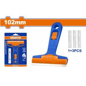 WADFOW WGS1618 Heavy Duty Window Scraper with Replaceable Blade