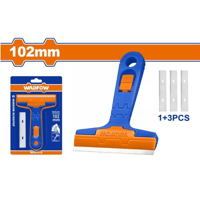 WADFOW WGS1618 Heavy Duty Window Scraper with Replaceable Blade WADFOW WGS1618 Heavy Duty Window Scraper with Replaceable Blade