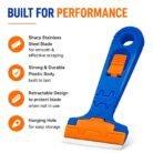 WADFOW WGS1618 Heavy Duty Window Scraper with Replaceable Blade