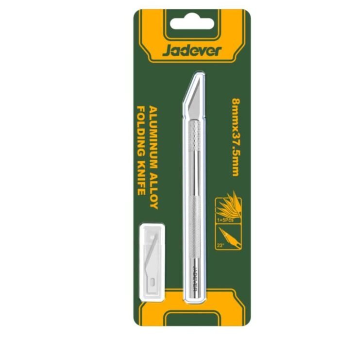 JADEVER JDSK1061 145mm Precision Hobby Knife with 5 Replaceable Blades