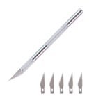 JADEVER JDSK1061 145mm Precision Hobby Knife with 5 Replaceable Blades