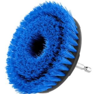 WADFOW WNY2440 4 Inch Blue Medium Bristle Drill Cleaning Brush