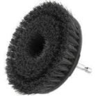 WADFOW WNY3440 4 Inch Black Hard Bristle Drill Cleaning Brush