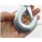 GSK CUT 4 Meter Heavy Duty Nylon Tow Strap with Safety Hooks for Vehicle Recovery