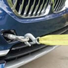GSK CUT 4 Meter Heavy Duty Nylon Tow Strap with Safety Hooks for Vehicle Recovery