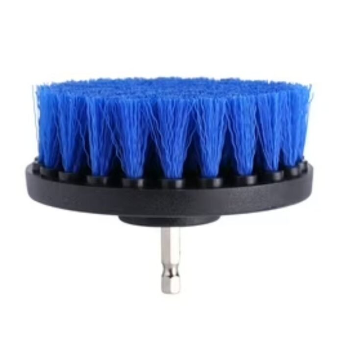 4 Inch Blue Medium Bristle Drill Cleaning Brush 4 Inch Blue Medium Bristle Drill Cleaning Brush