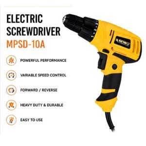GSK CUT MPSD-10A Electric Screwdriver Drill Machine with 10mm Keyless Chuck