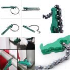 Hanbon 12 Inch Adjustable Chain Type Oil Filter Wrench