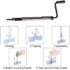 GSK CUT M4 × 0.7 Helicoil Thread Repair Installation Plier