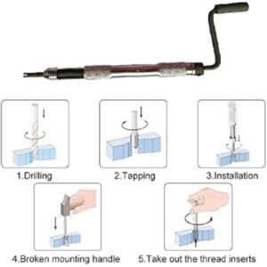 GSK CUT M4 × 0.7 Helicoil Thread Repair Installation Plier