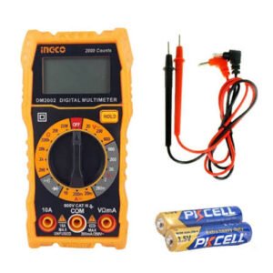 INGCO DM2002 2000 Counts LCD Digital Multimeter