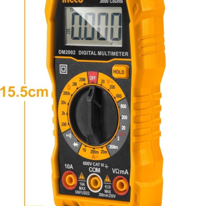 INGCO DM2002 2000 Counts LCD Digital Multimeter