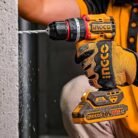 INGCO CDLI205582 20V Cordless Drill Machine with 13mm Chuck Battery and Charger