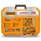 INGCO HKTHP41662 166-piece complete hand tool set with sockets, ratchet, spanners, screwdrivers and pliers