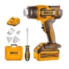 INGCO HGLI20065 20V cordless heat gun for heating, heat shrinking and workshop applications