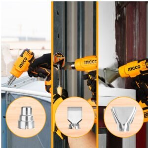 INGCO HGLI20065 20V cordless heat gun for heating, heat shrinking and workshop applications