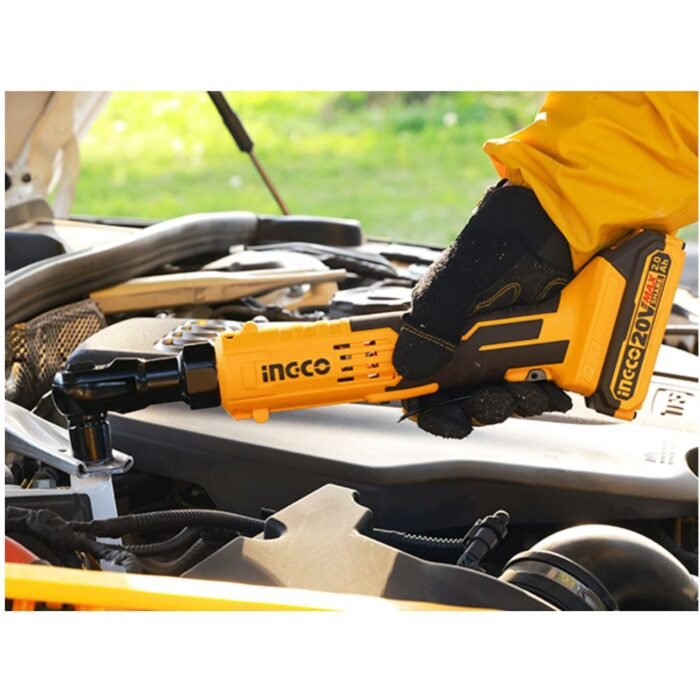 INGCO CDRLI20652 20V cordless drive ratchet for automotive repair and workshop maintenance