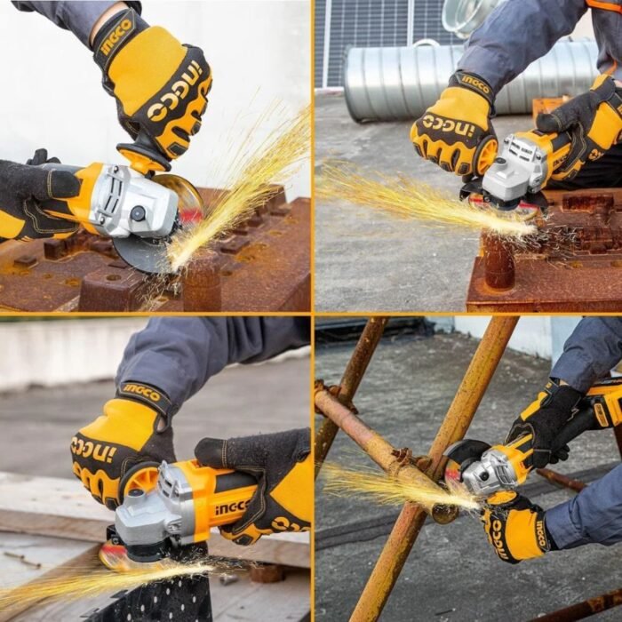 INGCO CAGLI261021 20V cordless angle grinder for cutting and grinding applications INGCO CAGLI261021 20V cordless angle grinder for cutting and grinding applications