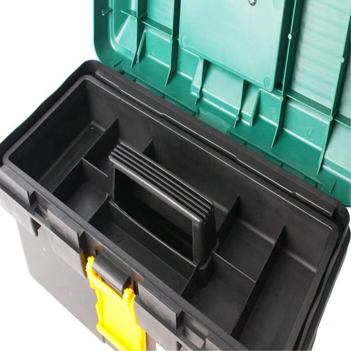 Hanbon 19-inch anti-break plastic tool box for professional and DIY tool storage Hanbon 19-inch anti-break plastic tool box for professional and DIY tool storage